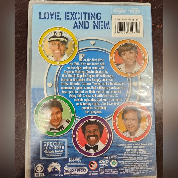 The Love Boat Season 1 Volume 1 DVD Set - Picture 2 of 3